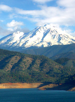 Shasta Lake and Mt. Shasta - Photo by Ana Nelson